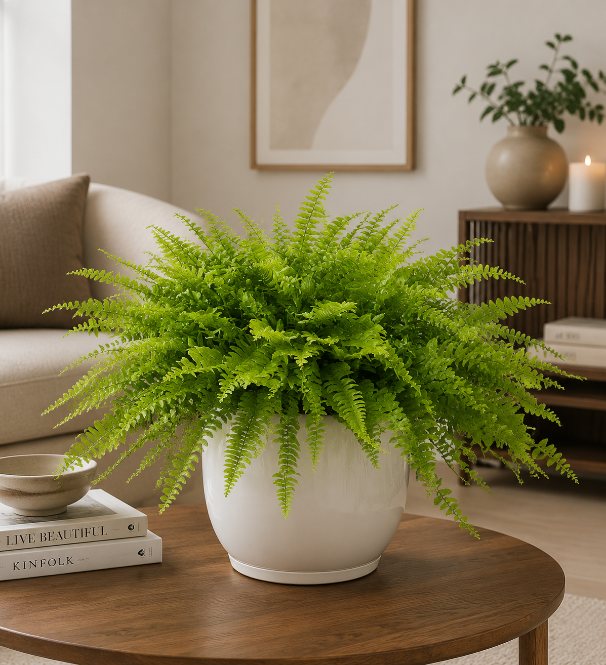 Boston Fern (Nephrolepis exaltata) - Indoor Plant