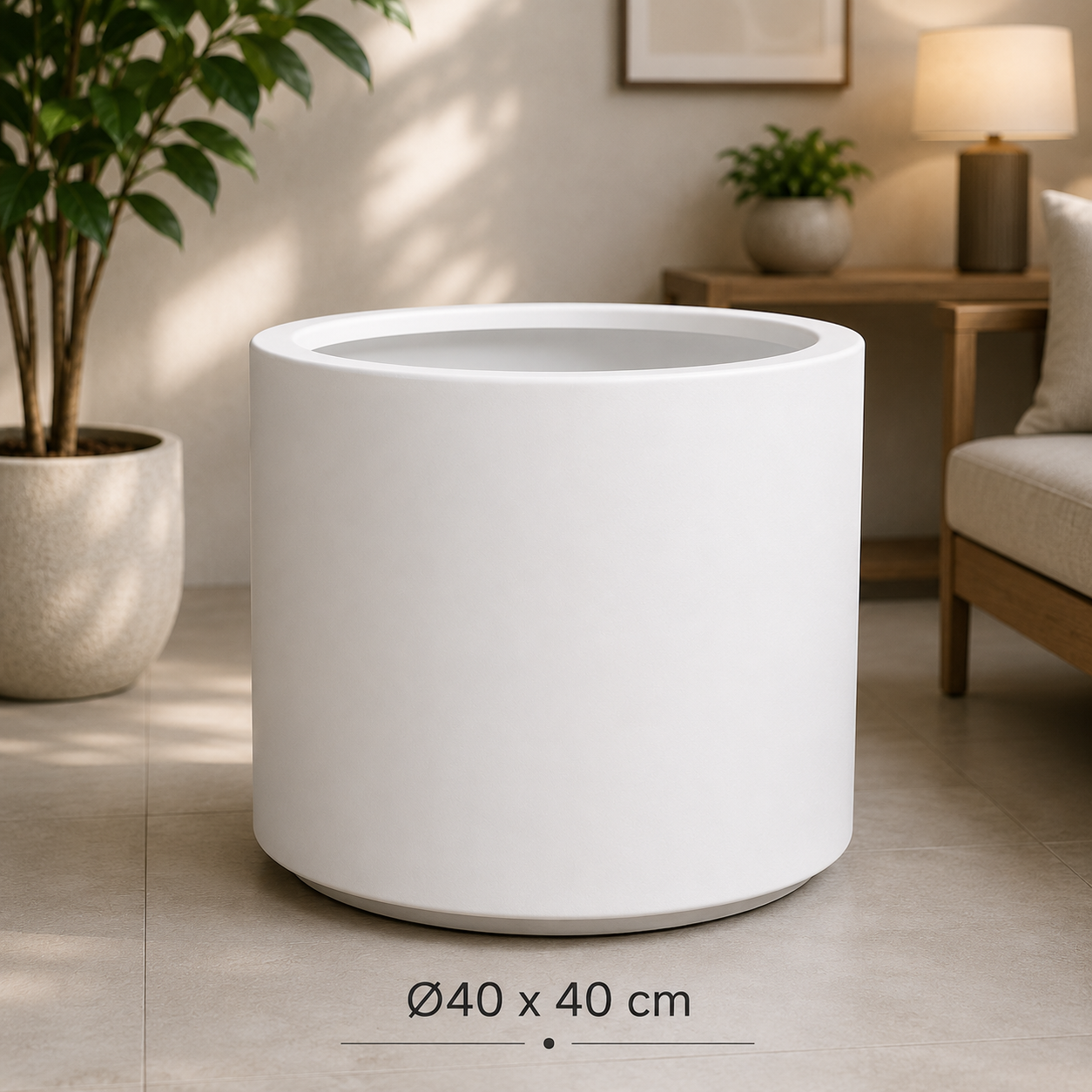 GRP Round Pot (Fiberglass)