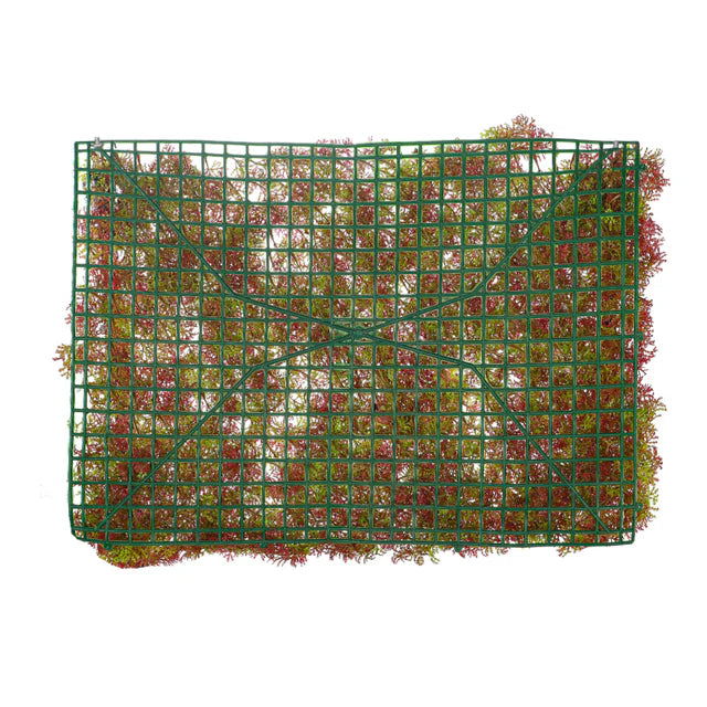 2-Pack Artificial Shrubs Greenery Panels – Faux Green Wall Panels (40x60cm)