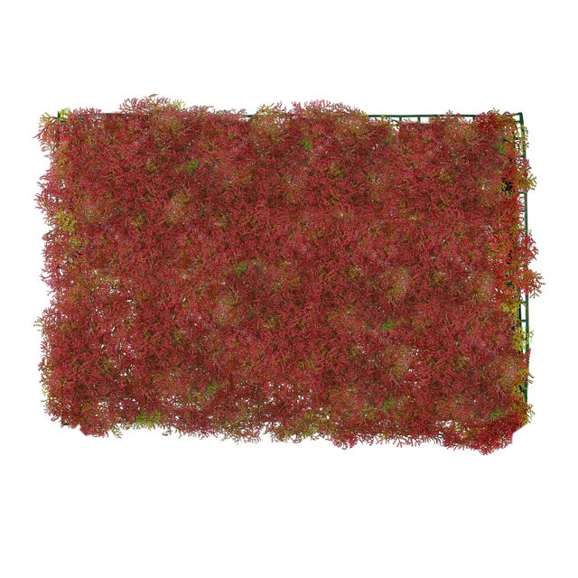 2-Pack Artificial Shrubs Greenery Panels – Faux Green Wall Panels (40x60cm)