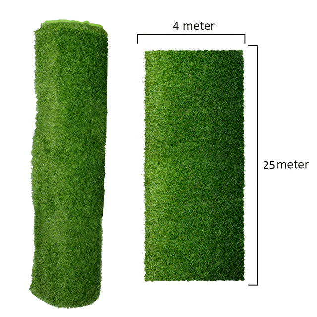 Artificial Grass Carpet with 4m Width – UV Resistant Eco-Friendly Turf (400cm x 100cm)
