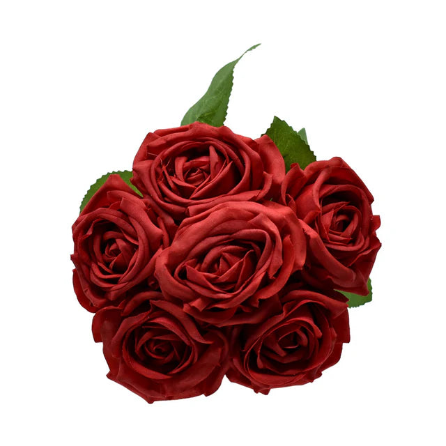 Real Touch Artificial Rose Flowers – Single Bunch (Without Vase) | RJ Garden Center