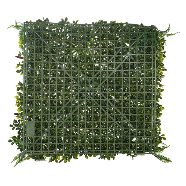 Artificial Foliage Wall Panels – UV Stabilized Faux Green Wall (50x50cm)