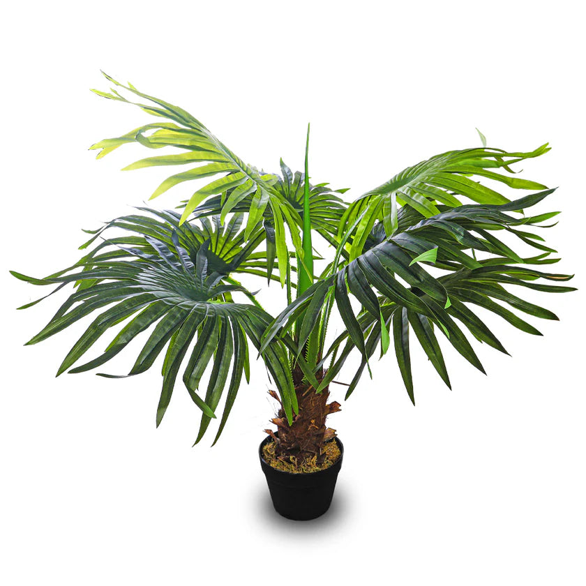 90cm Artificial Palm Plant – Indoor Tropical Décor | RJ Garden Center