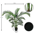 Artificial Cat Areca Palm Plant – Indoor Tropical Décor | RJ Garden Center