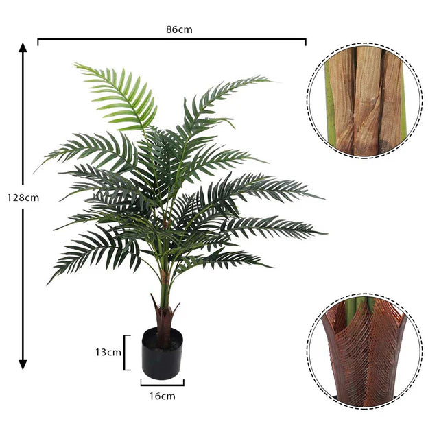 Artificial 1.2 Meter Areca Palm Plant – Indoor Tropical Décor | RJ Garden Center