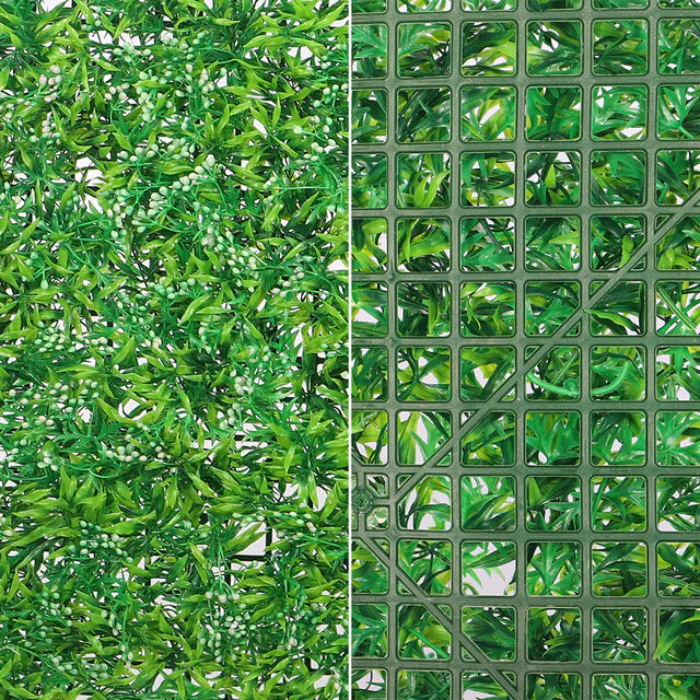 Artificial Babybreath Green Panels – UV Stabilized Faux Floral Wall Panels (50x50cm)