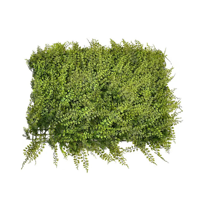 Artificial Leaves Wall Grass Panel – Faux Green Wall Decoration (40x60cm)