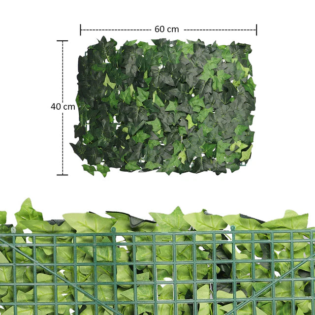 Artificial Grass Wall Panels – UV Stabilized Faux Green Wall Panels (40x60cm / 50x50cm)